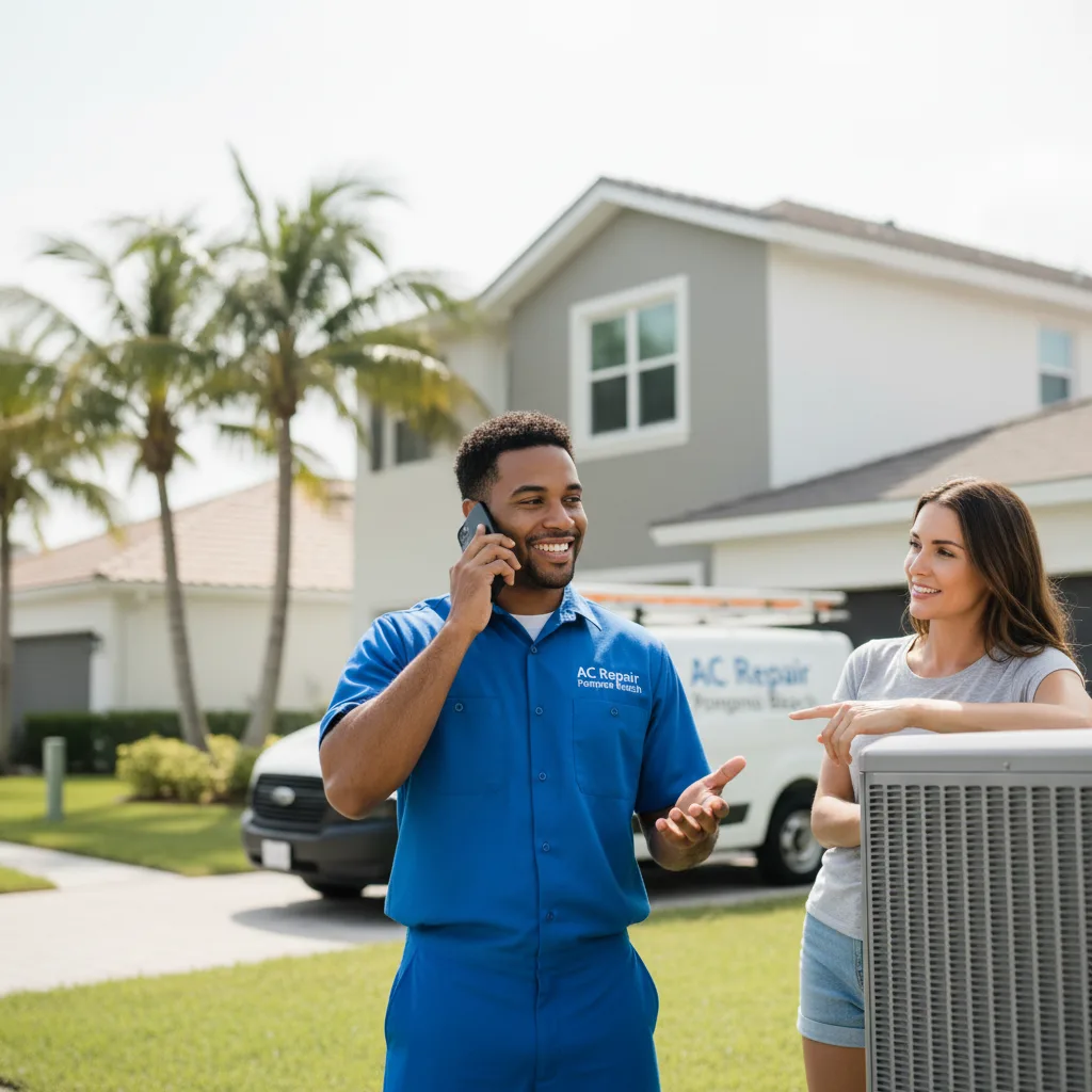 AC Repair Pompano Beach customer support in Ashton